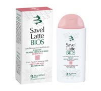 Savel Latte Bios detergente ultra delicato per la pulizia del viso 200ml 