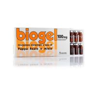Biogel 100 integratore abase di pappa reale 10 flaconcini
