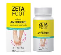 Zeta Foot polvere antiodore deodorante adsorbente con agente antibatterico 75 grammi