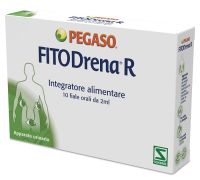 Fitodrena R integratore per il drenaggio dei liquidi coeporei 10 fiale orali 2ml
