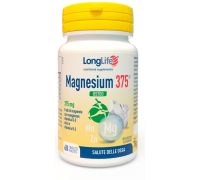 Longlife Magnesium 375 Osteo integratore per la salute delle ossa 60 tavolette