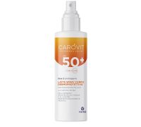 Carovit Solare spf50+ latte solare per il corpo spray 200ml