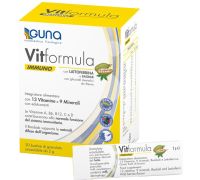 Vitformula Immuno integratore per le difese immunitarie 30 stick orosolubili