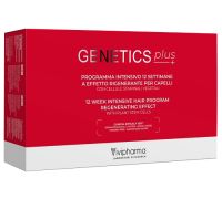 Genetics Plus programma intensivo 12 settimane a effetto rigenerante per capelli 14 fiale 5ml + spray 100ml