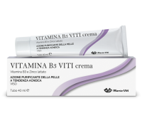 Vitamina B3 Viti crema purificante per la pelle del viso a tendenza acneica 40ml