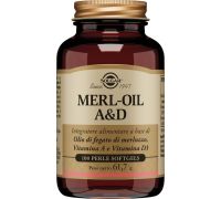 Merl-Oil A&D integratore per il sistema immunitario 100 perle softgels