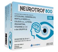 Neurotrof 800  integratore per la funzione visiva e cerebrale 20 bustine