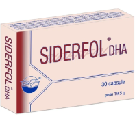 Siderfol dha integratore di ferro 30 capsule