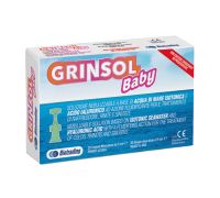 Grinsol Baby soluzione isotonica per raffreddore, rinite e sinusite 20 fialoidi 5ml