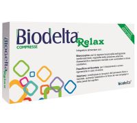 Biodelta Relax integratore per la funzione cardiovascolare il rilassamento e il benessere mentale 30 compresse