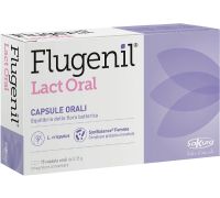 Flugenil Lact Oral integrtore per l'equilibrio della flora batterica intestinale 15 capsule