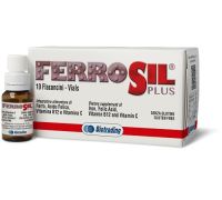 Ferrosil Plus integratore per la carenza di ferro 10 fiale