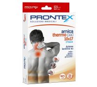 Prontex Arnica Thermo Pad fasce per dolori muscolari effetto calore 10x17cm 3 pezzi