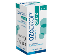 Ozodrop Gel-K oftalmico protettivo e lubrificante 6ml