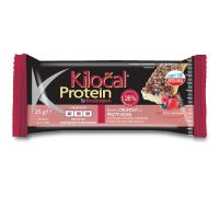 Kilocal Protein barretta con cioccolato bianco e frutti rossi ad alto contenuto proteico 40 grammi