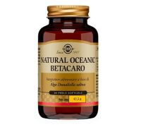 Natural Oceanic Betacaro integratore per la funzionalità della pelle 60 perle softgels