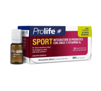 Prolife Sport integratore per sportivi con fermenti lattici 10 flaconcini x 8ml