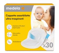 Medela coppette assorbilatte ultra-traspiranti 30 pezzi