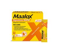 Maalox Digestione Rapid integratore per cattiva digestione e acidità di stomaco di adulti e bambini 20 bustine