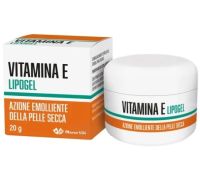 Vitamina E Lipogel azione emolliente della pelle secca 20 grammi