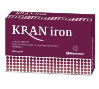 Kran Iron integratore a base di ferro e vitamina C 20 capsule
