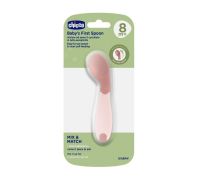 Chicco primo cucchiaio colore rosa 8m+