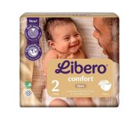 Libero comfort pannolini per bambini 3-6kg taglia 2 - 34 pezzi