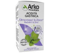 Olmo Rosso & Zinco integratore per l'acidità gastrica 40 capsule