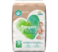 Pampers protezione pura pannolini taglia 5 11-25kg 19 pezzi