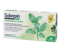 Sobrepin Natura caramelle gola gusto balsamico alla menta 20 pastiglie