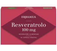 Resveratrolo 100mg integratore ad azione antiossidante 30 capsule vegetali