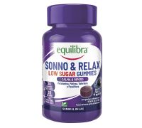 Equilibra Sonno & Relax Low Sugar calma e riposo 30 gummies gusto frutti di bosco
