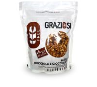 Graziosi Muesli nocciola e cioccolato senza glutine 280 grammi