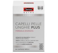 Swisse Capelli Pelle Unghie Plus integratore con formula avanzata 60 capsule molli