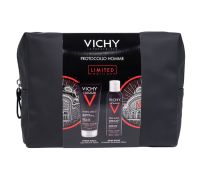 Vichy Protocollo Homme pochette con Hydra Mag C gel doccia 200ml + Sensi Shave schiuma da barba 200ml