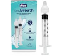 Chicco Easy Breath siringa per lavaggi nasali per neonati e bambini 2 pezzi