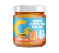 Giusto Albicocche confettura senza zuccheri aggiunti 200 grammi