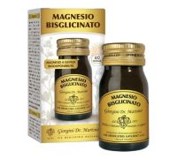 Magnesio Bisglicinato integratore per la funzione muscolare nervosa e per la riduzione della stanchezza 60 pastiglie