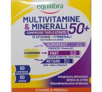 Equilibra Multivitamine & Minerali 50+ integratore di vitamine e minerali 2 astucci da 30 compresse