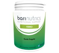 Barinutrics Ferro integratore a base di ferro gusto fragola 90 compresse masticabili