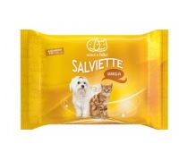 Salviette pocket vaniglia per cani e gatti 15 pezzi