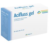Acifluss Gel integratore lenitivo per acidità e reflusso 24 stick x 15ml