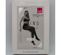 Mediven 18mmhg collant a punta aperta colore nero taglia 3