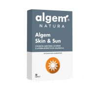 Algem skin&sun integratore per il benessere della pelle 30 compresse
