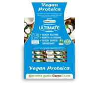 Ultimate Vegan Proteica barretta gusto cacao cocco senza glutine 24 pezzi x 40 grammi