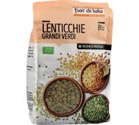 Fior di Loto lenticchie grandi verdi bio 400 grammi