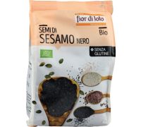Fior di Loto semi di sesamo nero biologici 250 grammi