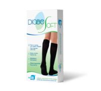 Diabesoft calzino nero taglia s