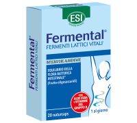 Fermental integratore per l'equilibrio della flora batterica intestinale 20 capsule