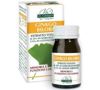 Ginkgo Biloba estratto titolato integratore per memoria e funzioni cognitive 60 pastiglie
